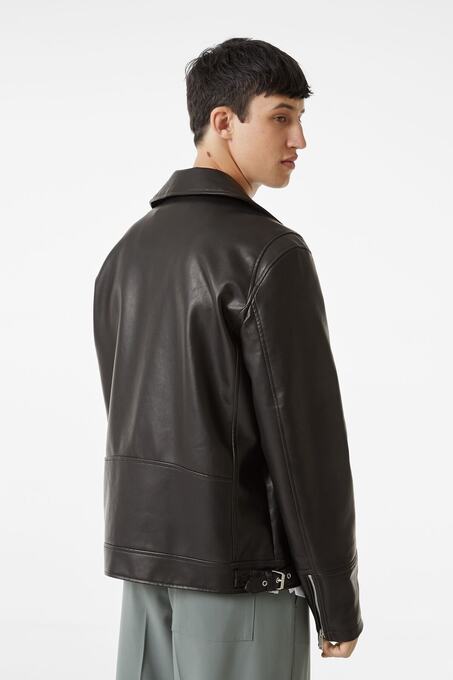 کاپشن چرم مردانه برشکا