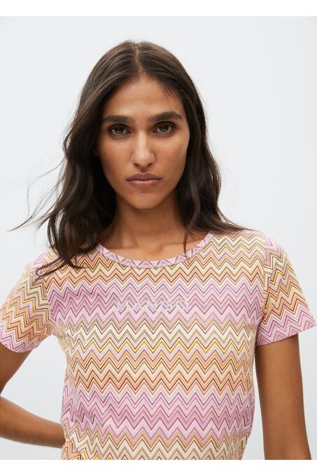 تی شرت آستین کوتاه زنانه منگو