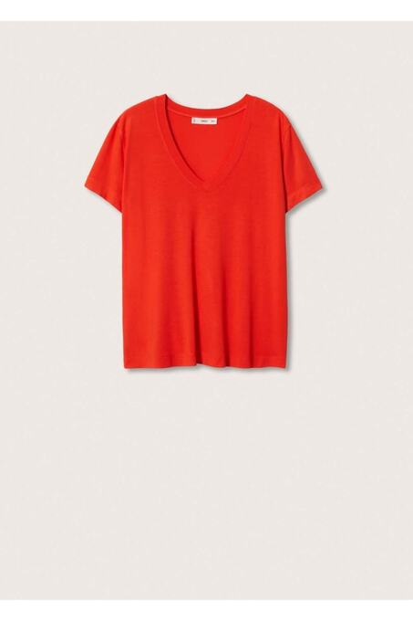 تی شرت آستین کوتاه زنانه منگو