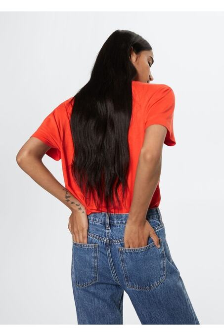 تی شرت آستین کوتاه زنانه منگو