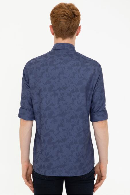 پیراهن آستین بلند مردانه یو اس پولو