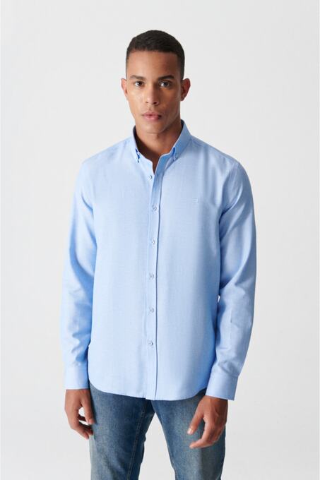 پیراهن آستین بلند مردانه آوا