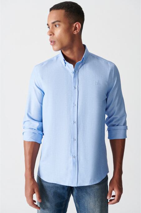 پیراهن آستین بلند مردانه آوا