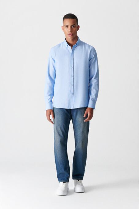 پیراهن آستین بلند مردانه آوا