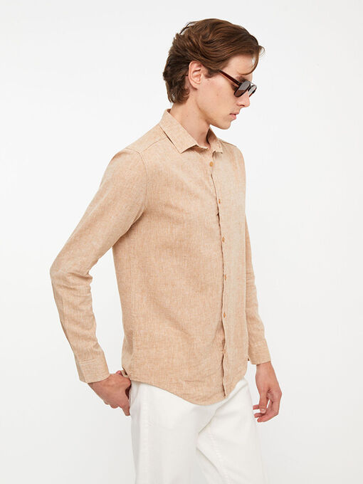 پیراهن آستین بلند مردانه ال سی وایکیکی