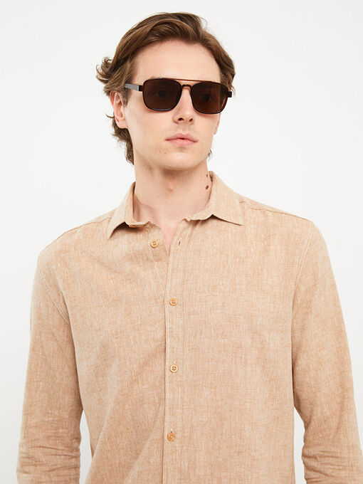 پیراهن آستین بلند مردانه ال سی وایکیکی