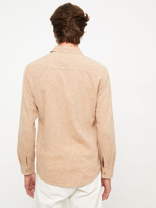 پیراهن آستین بلند مردانه ال سی وایکیکی