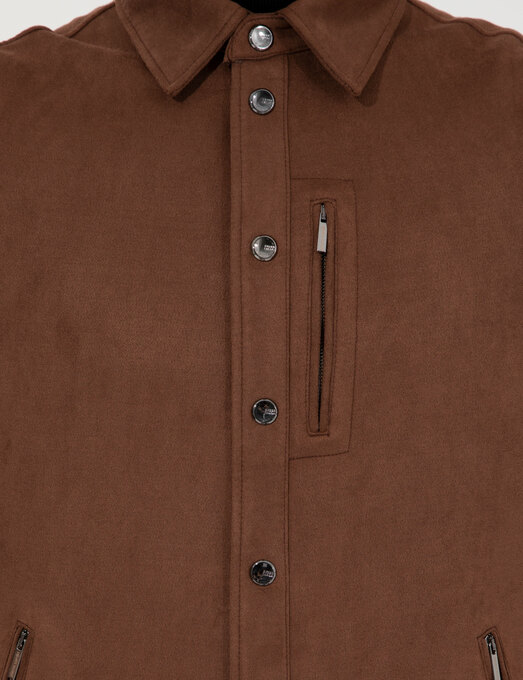 کاپشن چرم مردانه پیر کاردین