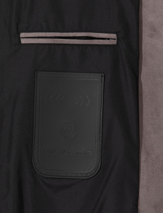 کاپشن چرم مردانه پیر کاردین