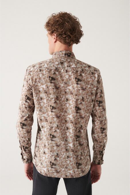 پیراهن آستین بلند مردانه آوا