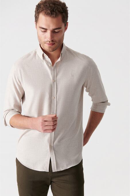 پیراهن آستین بلند مردانه آوا