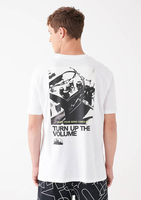 تی شرت آستین کوتاه مردانه ماوی