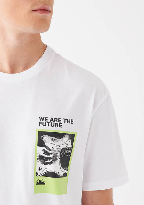 تی شرت آستین کوتاه مردانه ماوی