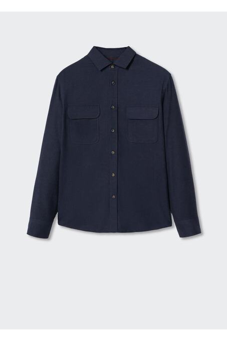 پیراهن آستین بلند مردانه منگو