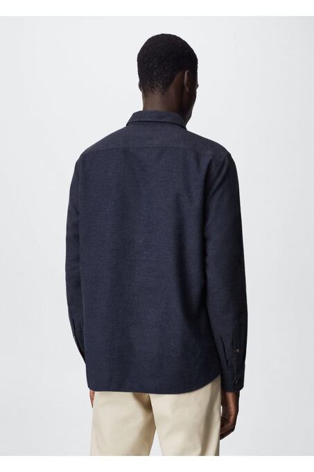 پیراهن آستین بلند مردانه منگو