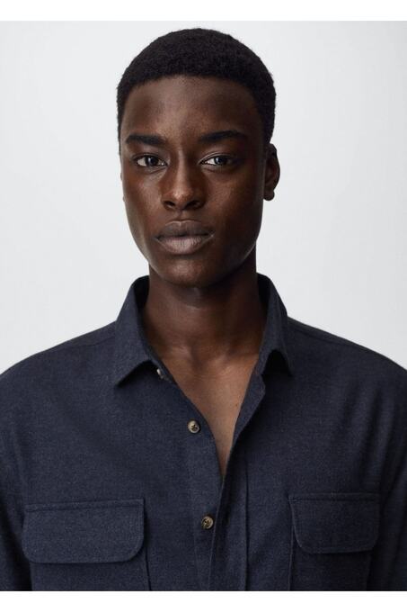 پیراهن آستین بلند مردانه منگو