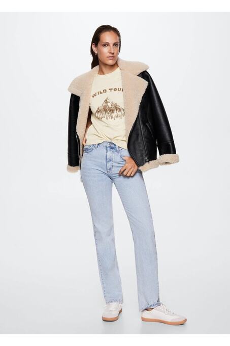 تی شرت آستین کوتاه زنانه منگو