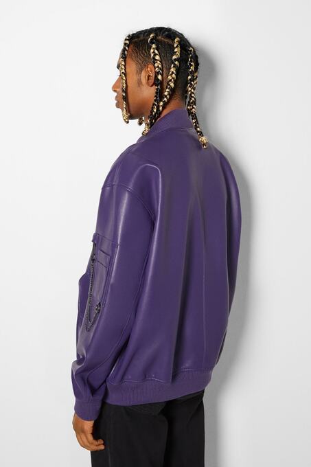 کاپشن چرم مردانه برشکا