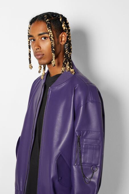 کاپشن چرم مردانه برشکا