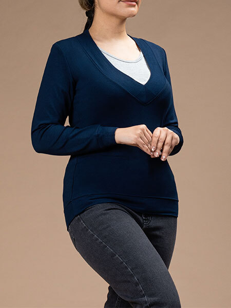 بلوز زنانه بُـرنُس مد