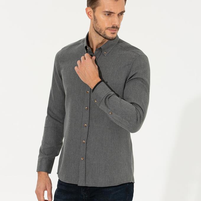 پیراهن آستین بلند مردانه پیر کاردین