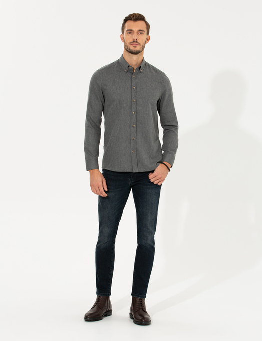 پیراهن آستین بلند مردانه پیر کاردین