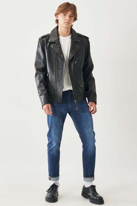 کاپشن چرم مردانه لی