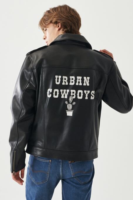 کاپشن چرم مردانه لی