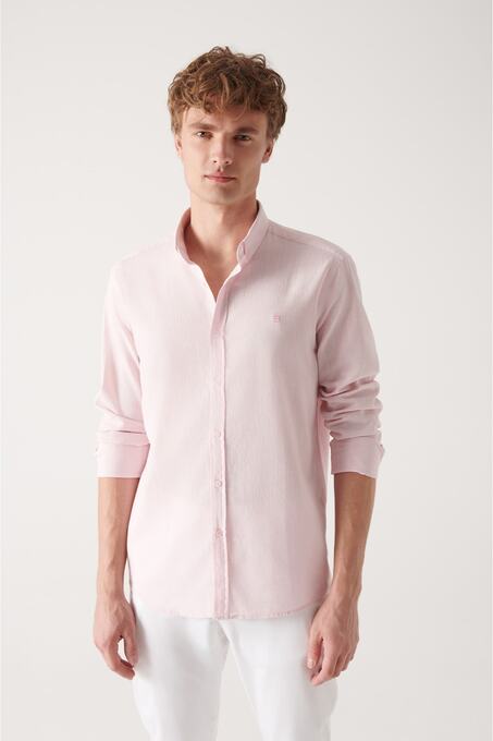 پیراهن آستین بلند مردانه آوا