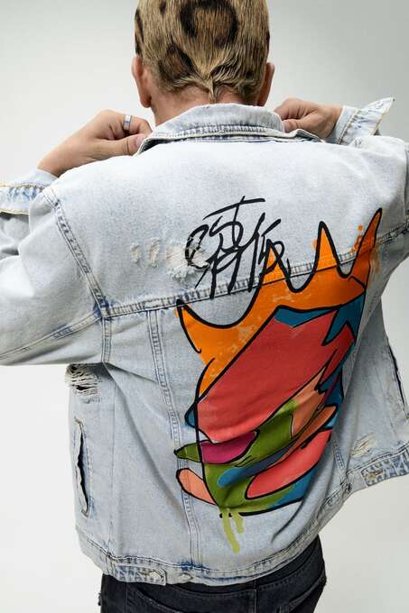 کت جین مردانه زارا