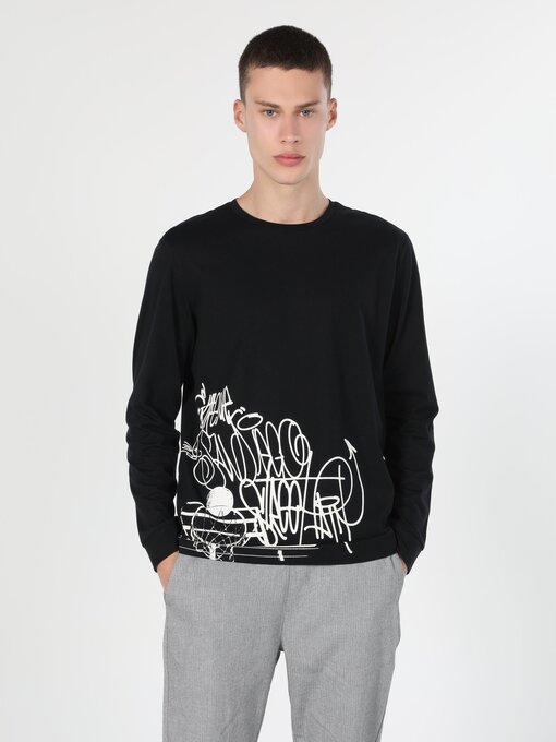 تی شرت آستین بلند مردانه کولینز