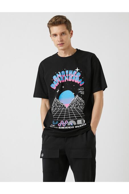 تی شرت آستین کوتاه مردانه کوتون