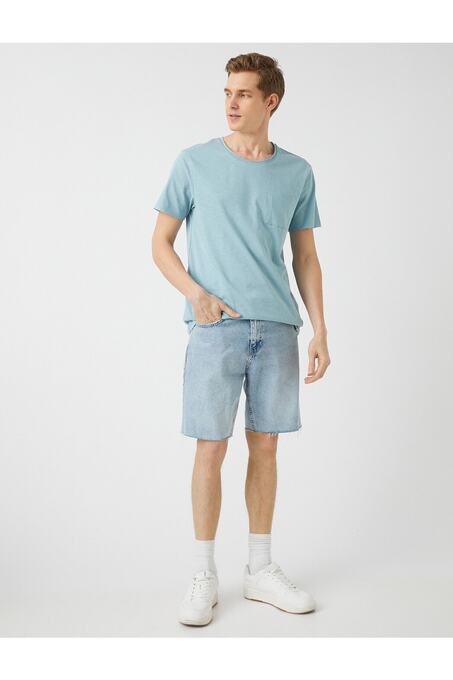 تی شرت آستین کوتاه مردانه کوتون