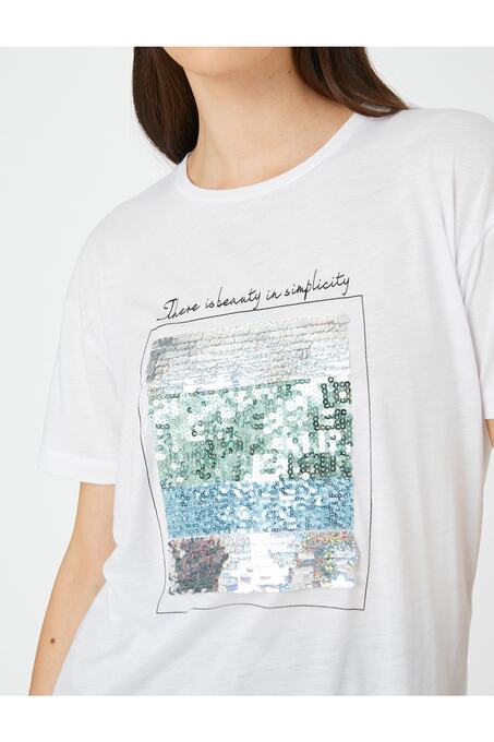 تی شرت آستین کوتاه زنانه کوتون