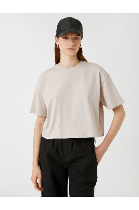 تی شرت آستین کوتاه زنانه کوتون