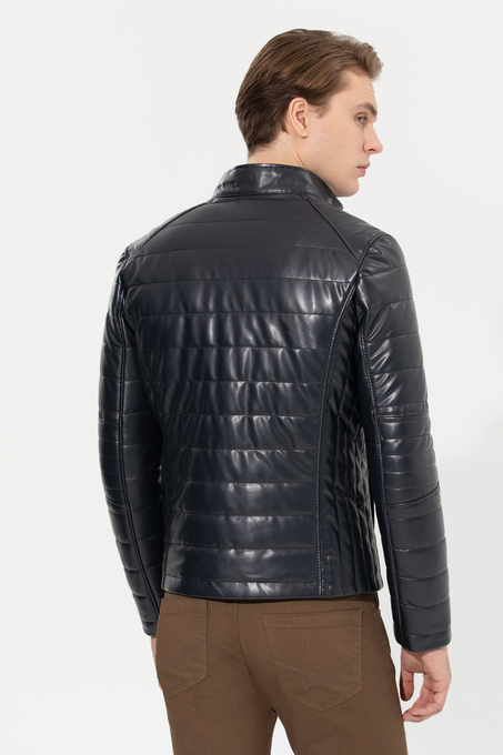 کاپشن چرم مردانه یو اس پولو