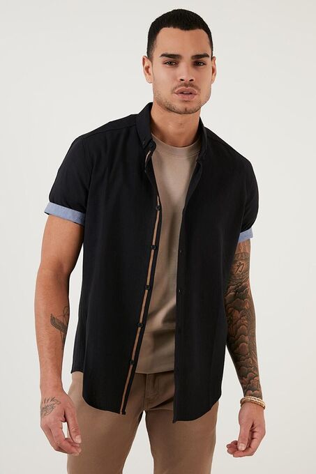 پیراهن آستین کوتاه مردانه ال سی وایکیکی