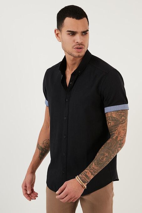 پیراهن آستین کوتاه مردانه ال سی وایکیکی