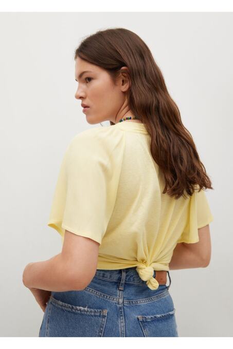 تی شرت آستین کوتاه زنانه منگو