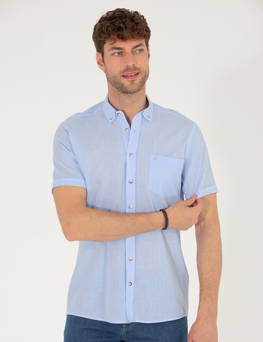 پیراهن آستین کوتاه مردانه پیر کاردین