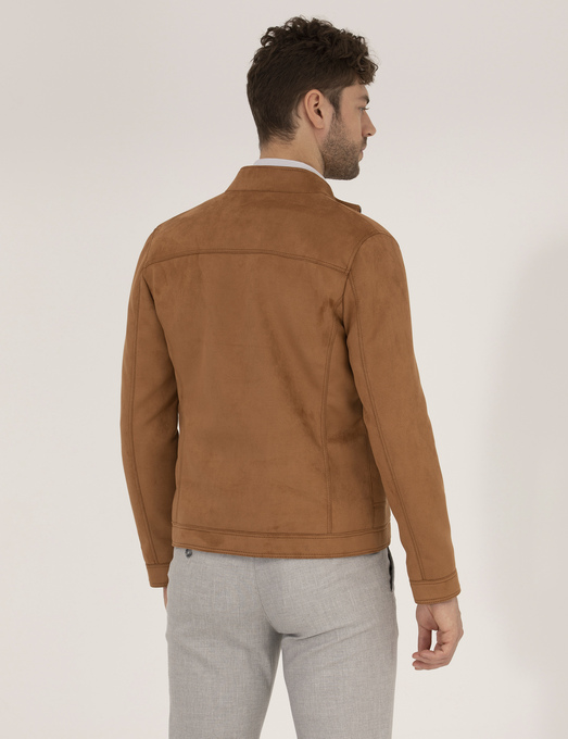 کاپشن چرم مردانه پیر کاردین