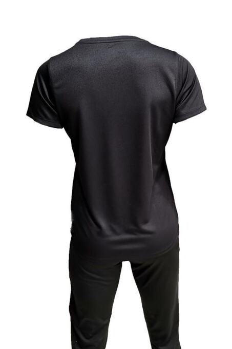 تی شرت آستین کوتاه سیاه تی شرت آستین کوتاه زنانه لسکون