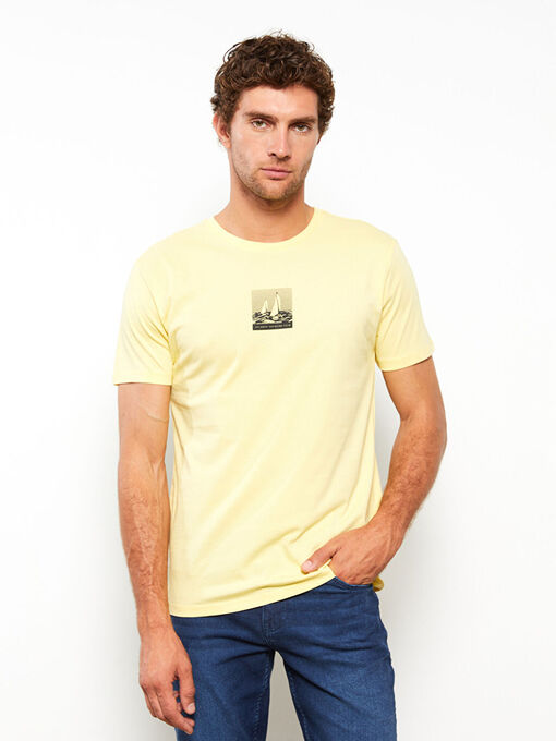 تی شرت آستین کوتاه مردانه ال سی وایکیکی