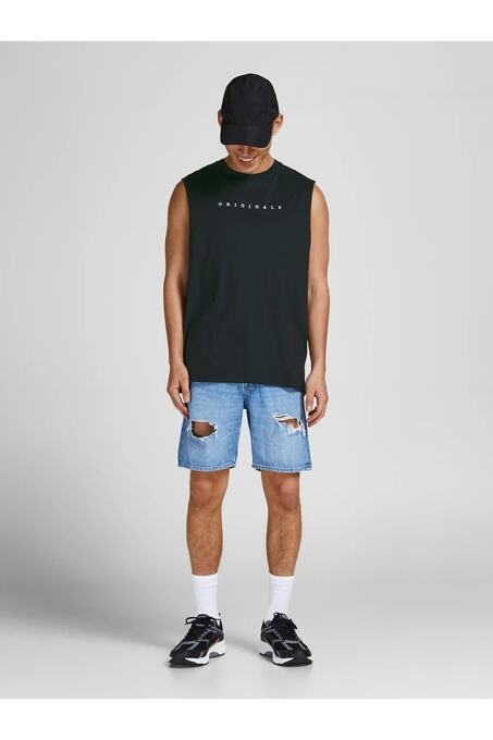 تی شرت آستین حلقه ای  مردانه جک اند جونز