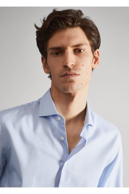 پیراهن آستین بلند مردانه منگو