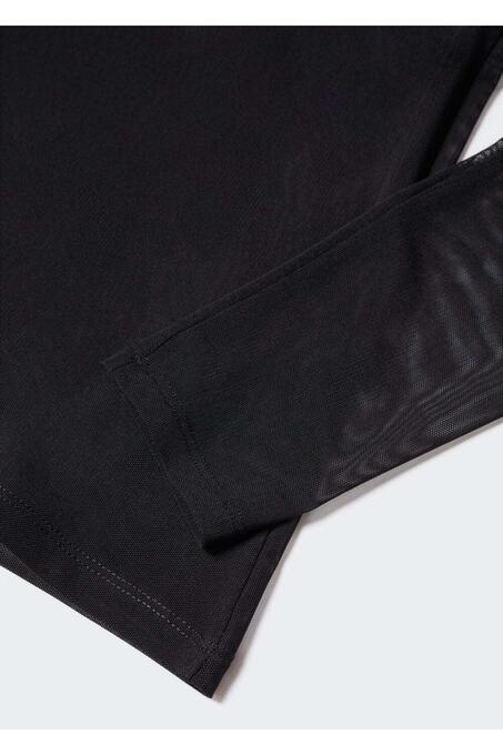 تی شرت آستین بلند زنانه منگو