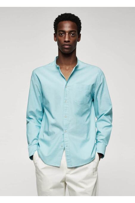 پیراهن آستین بلند مردانه منگو