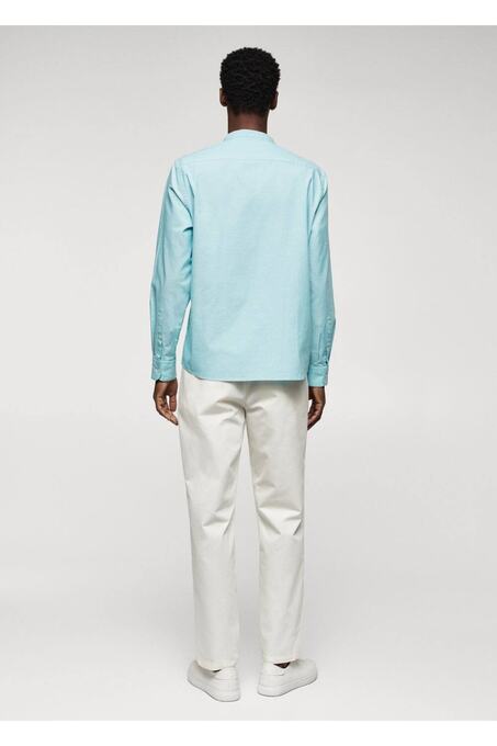 پیراهن آستین بلند مردانه منگو