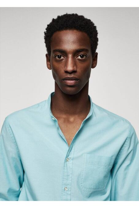 پیراهن آستین بلند مردانه منگو