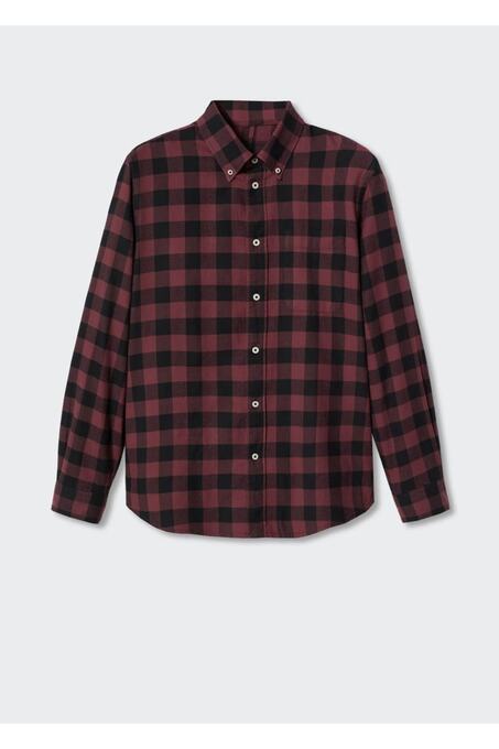 پیراهن آستین بلند مردانه منگو